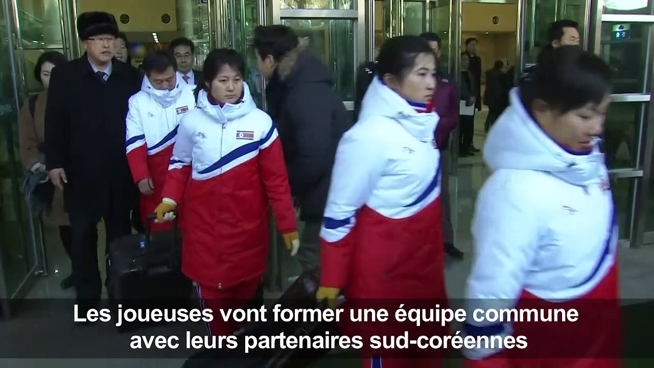 JO-2018: arrivée en Corée du Sud des hockeyeuse...