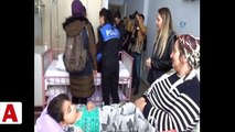 Hakkari polisinden hastalara ziyaret