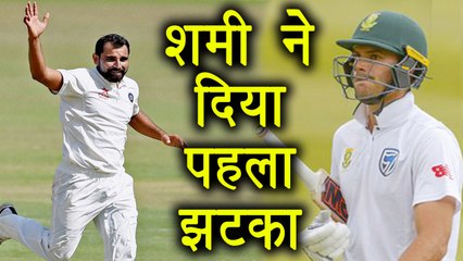 India vs South Africa 3rd Test: Mohammed Shami removes Markram early, SA 5/1 | वनइंडिया हिंदी
