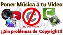 Tutorial Como Poner Musica de Fondo a Video sin problemas de Copyright | Camtasia Studio