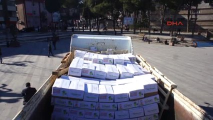 Manisa Afrin'deki Mehmetçiğe Alaşehir'den Sultaniye Üzümü