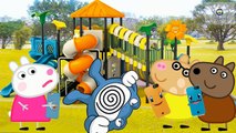 Свинка Пеппа. Новые серии. ПЕППА И СЮЗИ ПОКЕМОНЫ ЧАСТЬ 2 Poliwrath Pokemon Go! Peppa Pig.