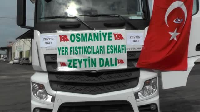 Mehmetçiğe Osmaniye Fıstığı