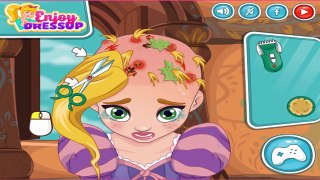 Disney Princess Rapunzel / Baby Rapunzel Hair Doctor Games Compilation for Girls