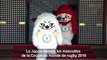 Rugby: le Japon dévoile les mascottes de la Coupe du monde 2019