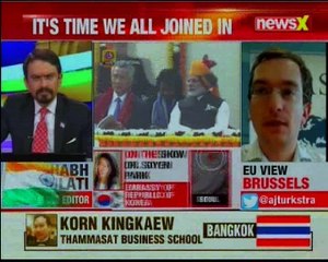 Republic Day 2018: Alberto Turkstra, Program Manager, EIAS, Brussels speaks to NewsX
