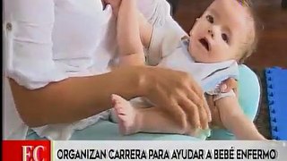Organizan carrera para ayudar a bebé enfermo - YouTube (360p)