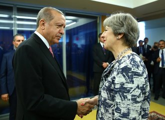 Erdoğan İngiltere Başbakanı May ile Afrin'i Görüştü