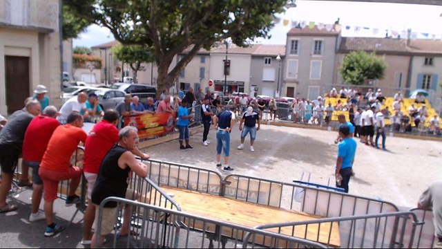 Supranational à pétanque de Valréas 2017 : Quart de finale MARTINEZ vs ANDRIANANGALY