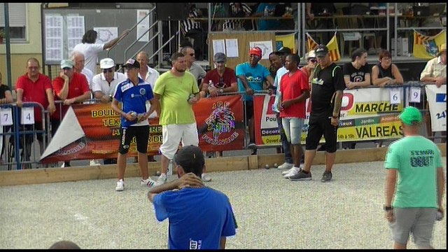 Supranational à pétanque de Valréas 2017 : 16ème Rangue vs Montoro
