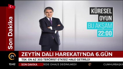 Küresel Oyun bu akşam 22:00'de 24 TV'de
