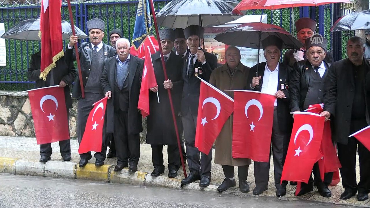 Kıbrıs gazilerinden Zeytin Dalı Harekatı'na destek - ADIYAMAN