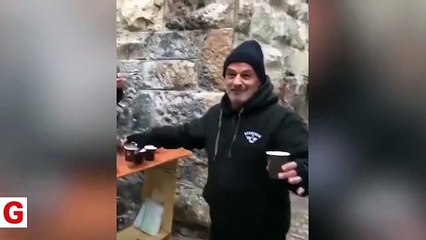 Mescid-i Aksa'da Türklere özel çay ikramı