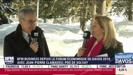 "Les patrons de multinationales sont très méfiants vis-à-vis des tentatives protectionnistes, y compris celles des États-Unis", Jean-Pierre Clamadieu - 24/01