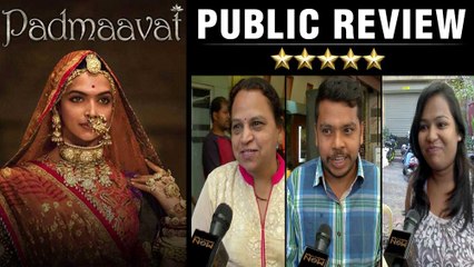 Padmaavat Public Review | PUBLIC Supports | Deepika, Shahid, Ranveer