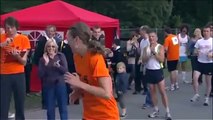 Backwards Running Competition (Video Reversed)
