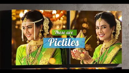 Stickable and Re-Stickable Photo Tiles || Custom Pic Tiles || PicTiles