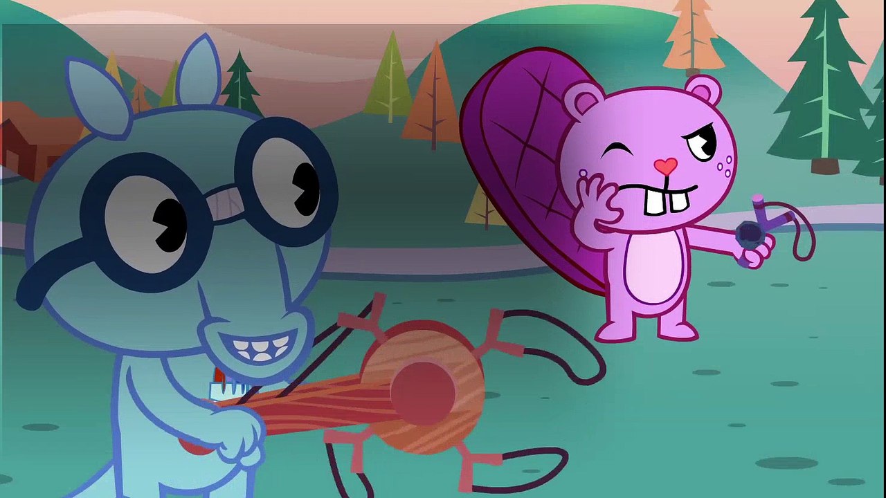 Happy Tree Friends S4E08  Camp Pokeneyeout
