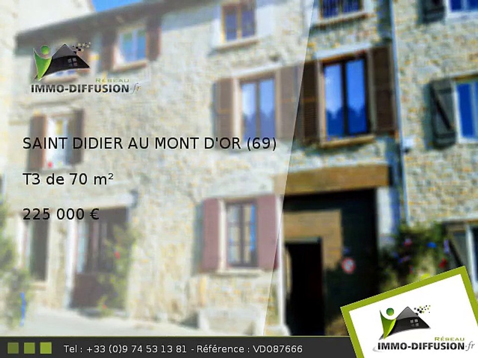 T3 A vendre Saint didier au mont d'or 70m2 - 225 000 Euros
