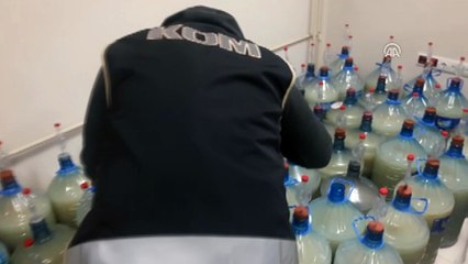 Banyoda kaçak içki üreten emekli öğretim görevlisine operasyon - ÇORUM