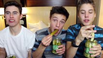 WAXING LEGS WITH PICKLES CHALLENGE | #CASHEW