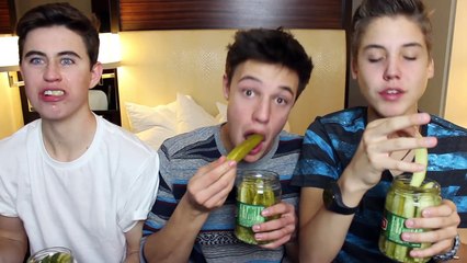 WAXING LEGS WITH PICKLES CHALLENGE | #CASHEW