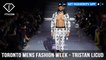 Tristan Licud Toronto Men's Fashion Week Fall/Winter 17 High Fashion Street Style | FashionTV | FTV