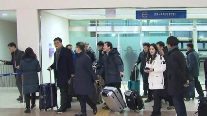 방북 선발대, 금강산·마식령 스키장 점검후 귀환 / YTN