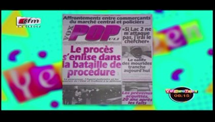 RUBRIQUE REVUE DES TITRES avec MAME BIRAM DIOUF dans Yeewu Leen du 25 Janvier 2018