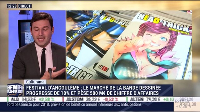 Culturama: Le Festival international de la bande dessinée d'Angoulême s'ouvre ce jeudi - 25/01