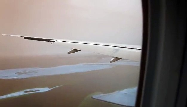 Emirates Boeing 777-300ER Landing at Dubai International Airport