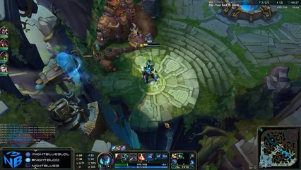 NEW DEATH SWORN VIKTOR JUNGLE SPOTLIGHT | 1v9 CARRYING BOOSTED YASUO | LEGENDARY 31 kilIs Nightblue3