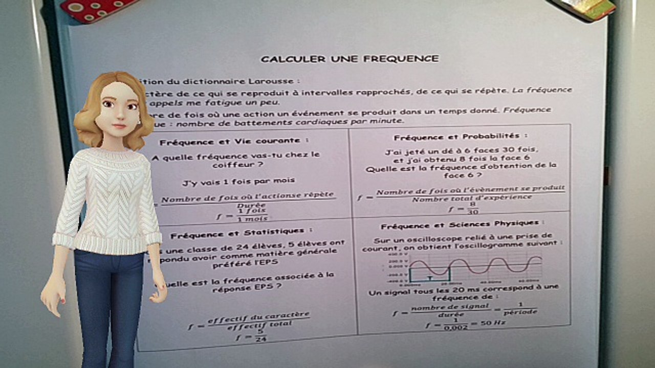 Calculer une fréquence