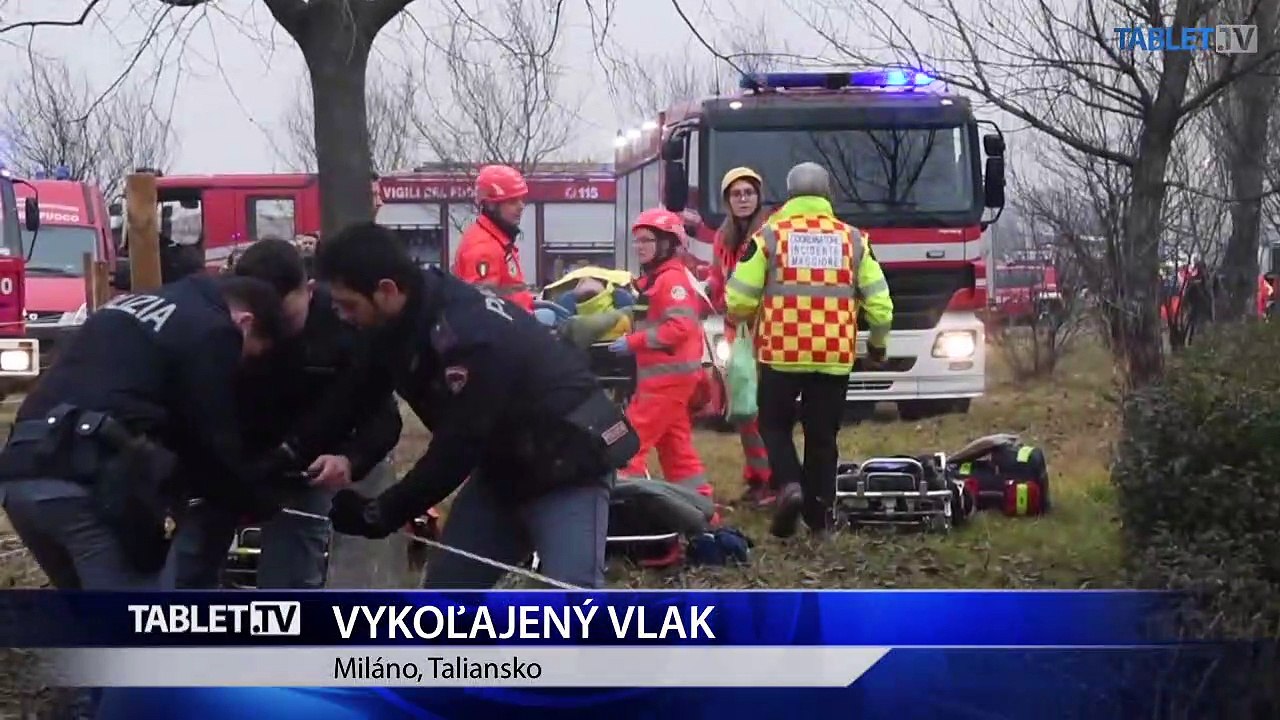 Pri Miláne sa vykoľajil vlak: Hlásia 3 mŕtvych aj vyše sto zranených