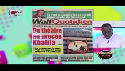 REPLAY - Revue de Presse - Pr : MAMADOU MOUHAMED NDIAYE - 25 Janvier 2018