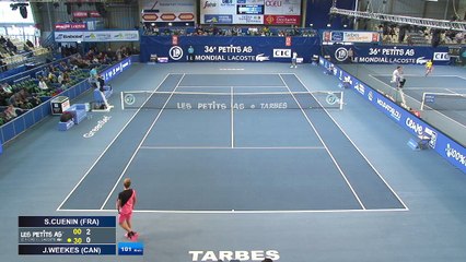 CUENIN vs WEEKES - Les Petits As 2018