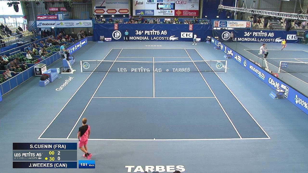 CUENIN vs WEEKES - Les Petits As 2018