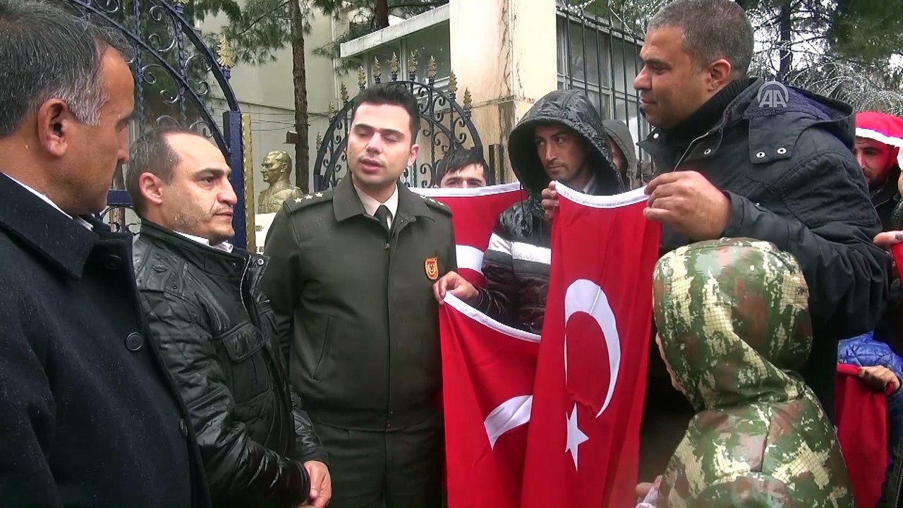 Engellilerden Zeytin Dalı Harekatı'na destek - ŞANLIURFA