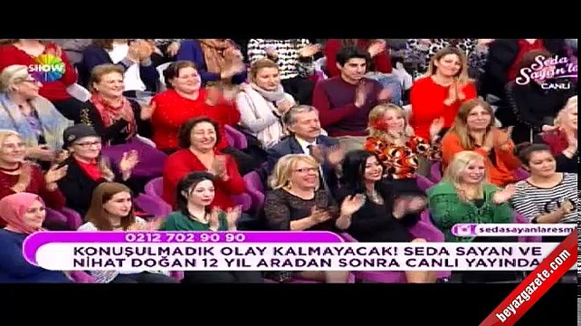Nihat Doğan'dan Seda Sayan itirafı