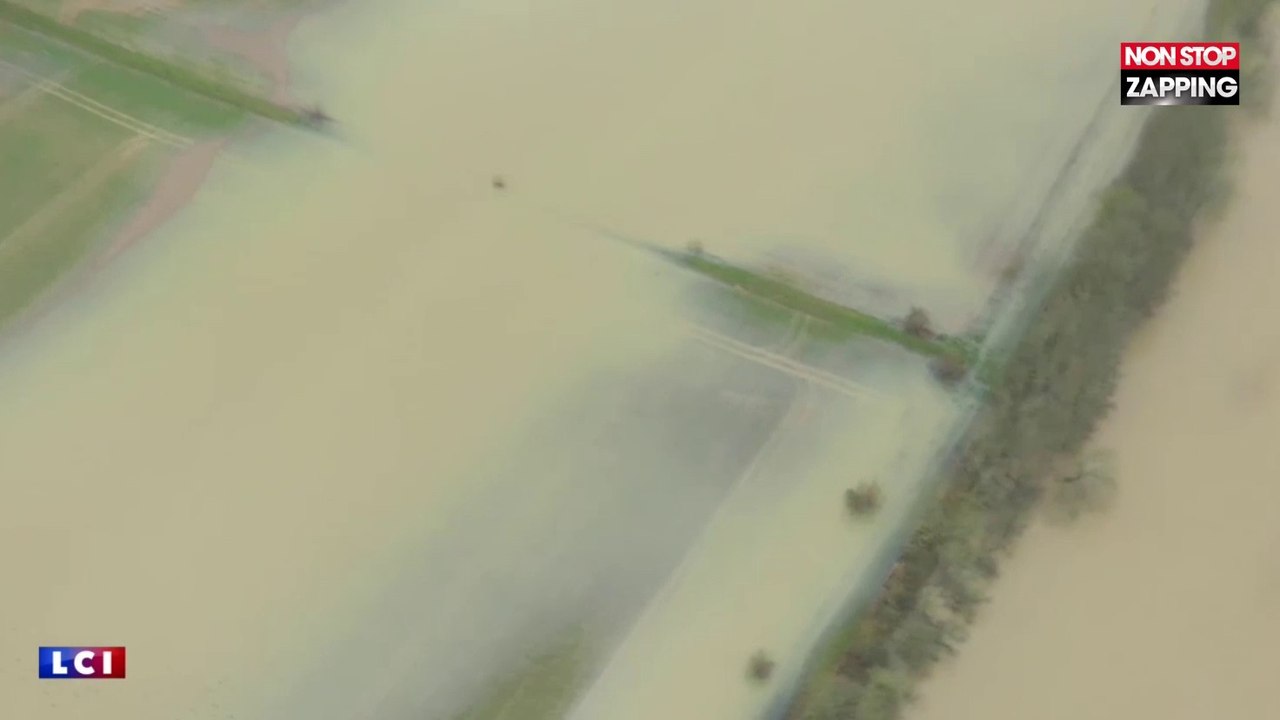 Inondations : les images impressionnantes vues du ciel de l’Île-de-France (Vidéo)
