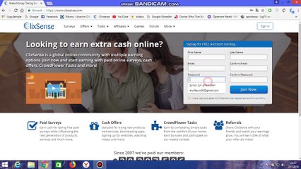 Clixsense ile para kazanma 2018