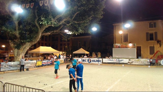National doublette mixte à pétanque de Valréas 2017 : Demi-finale Aballache vs Coquillard fin