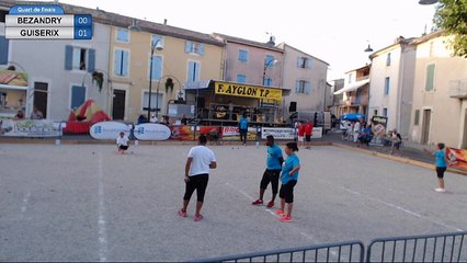 National doublette mixte à pétanque de Valréas 2017 : Quart Bezandry vs Guiserix
