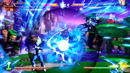 Dragon Ball FighterZ - Super Saiyan Blue Goku GAMEPLAY 【60FPS 1080P】 - YouTube