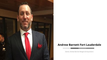 Andrew Barnett Fort Lauderdale - Andrew Barnett Mergers & Acquisitions