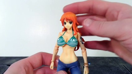 Megahouse Variable Action Heroes VAH One Piece NAMI Action Figure Review Toy Review