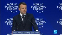 REPLAY - Watch French president Emmanuel Macron''s speech at Davos 2018