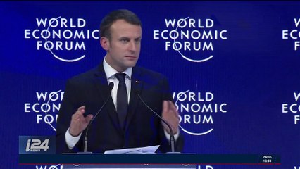 Forum économique de Davos : la stratégie d'Emmanuel Macron contre le "America First" de Donald Trump