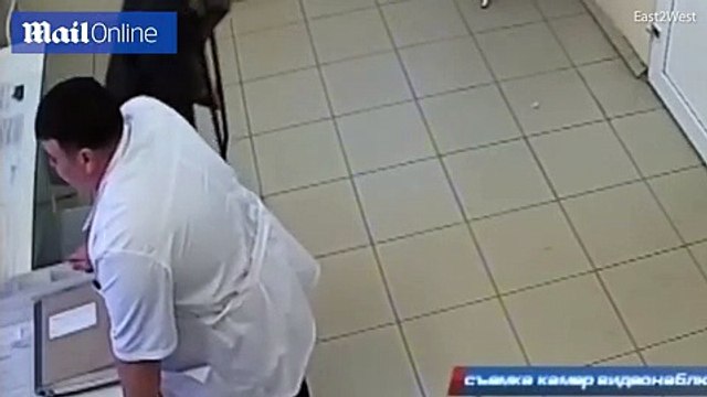 CCTV shows Russian plumber posing as gynaecologist in hospital