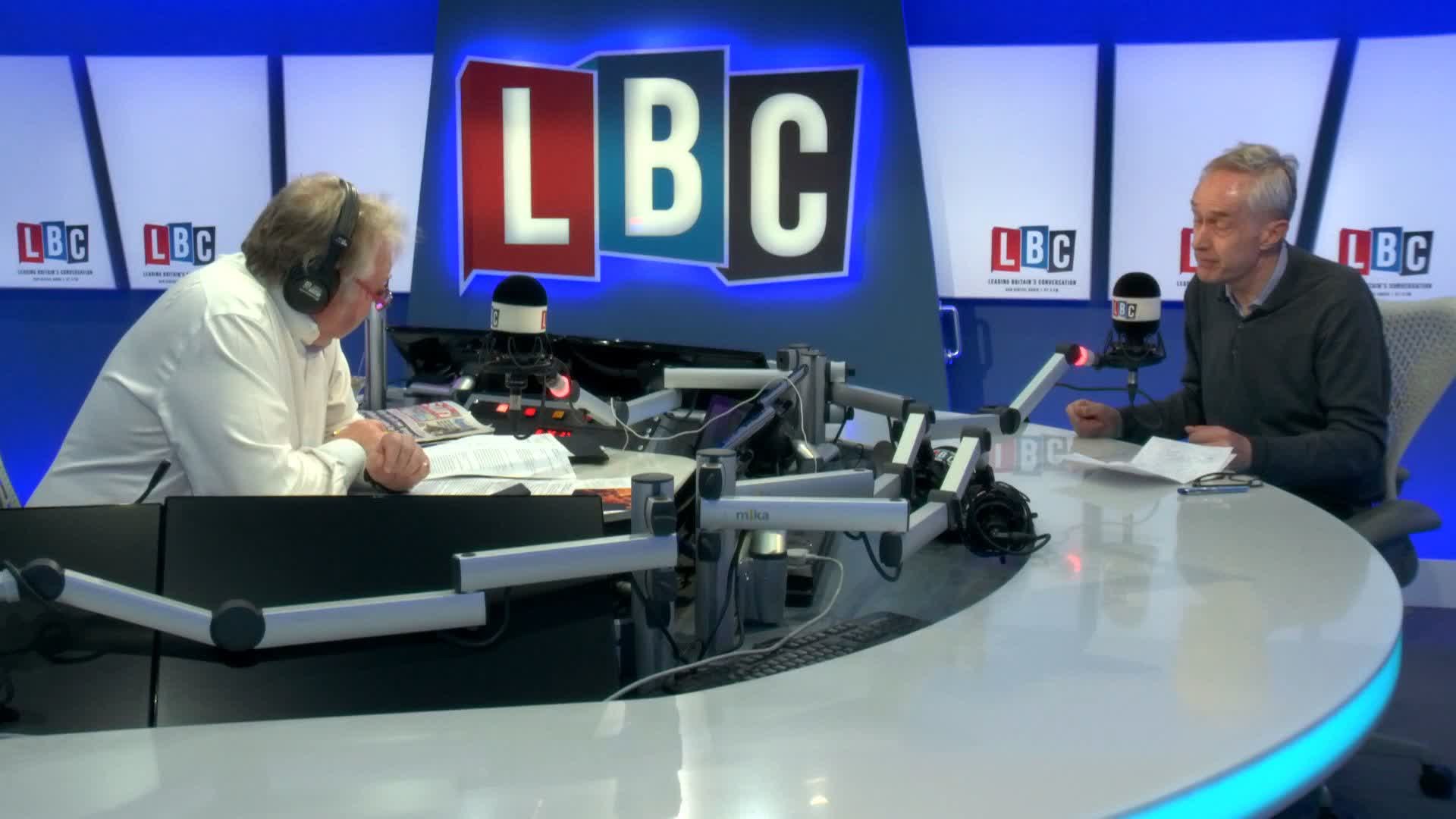 ⁣The Chair of the Office For Student talks to LBC